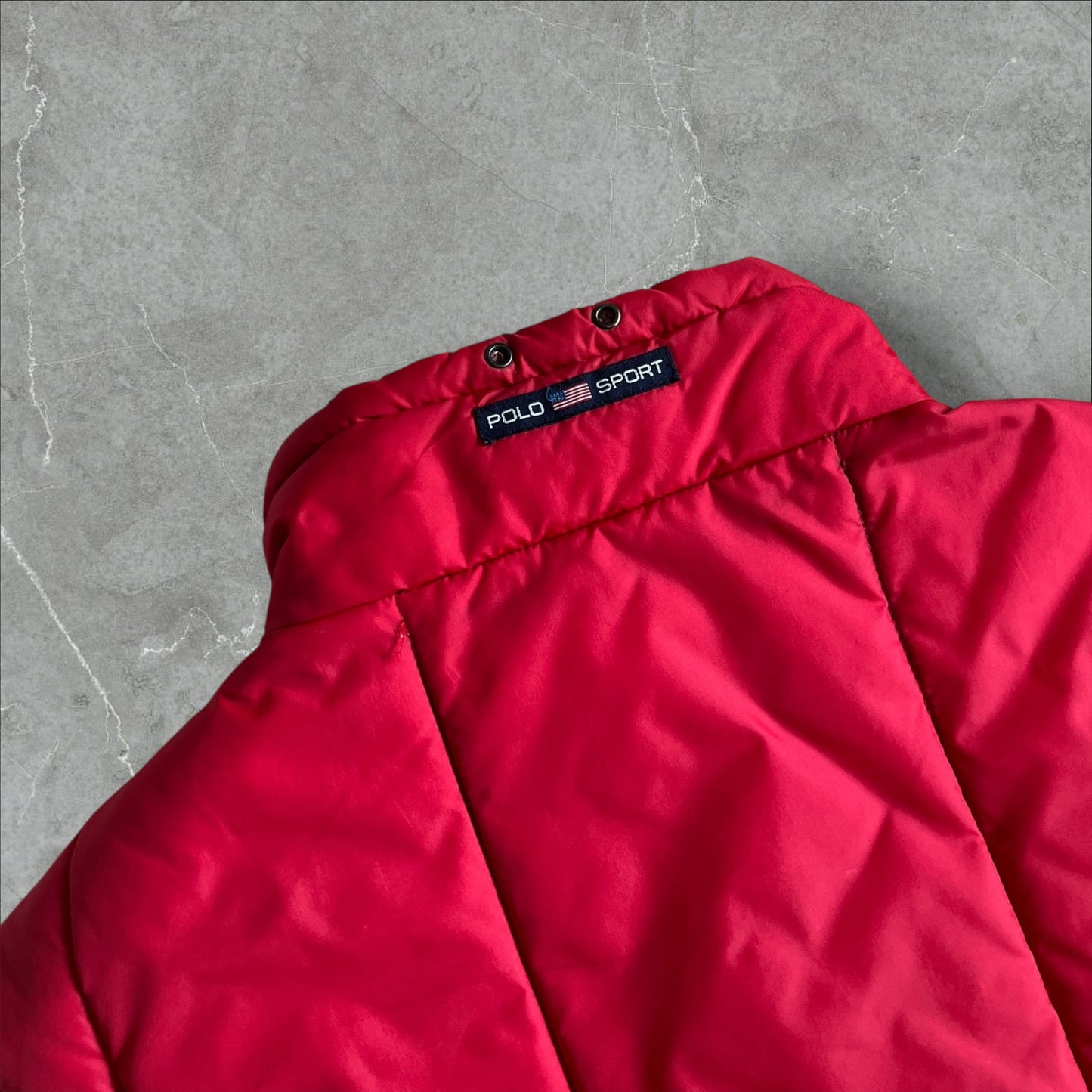 Polo Sport Ralph Lauren Puffer Gilet (red) — 1996–2000 (M)