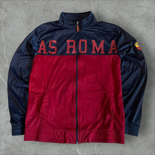 AS Roma Tracksuit Set (navy/burgundy) — 2007–2011 (L)