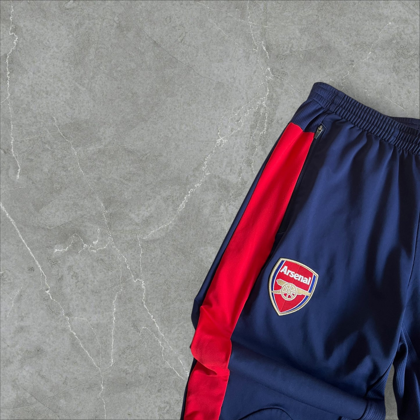 Arsenal Puma Tracksuit (navy/red) — 2014–2018 (S)