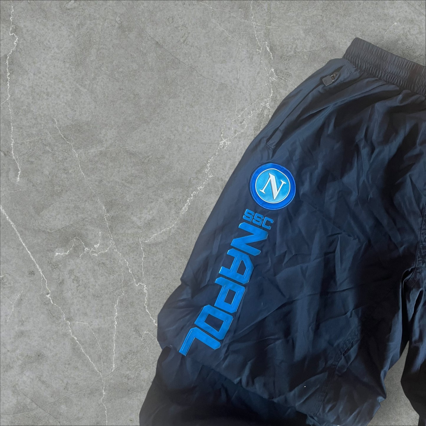 SSC Napoli Kappa Sponsors Tracksuit (navy/green)  (XL)