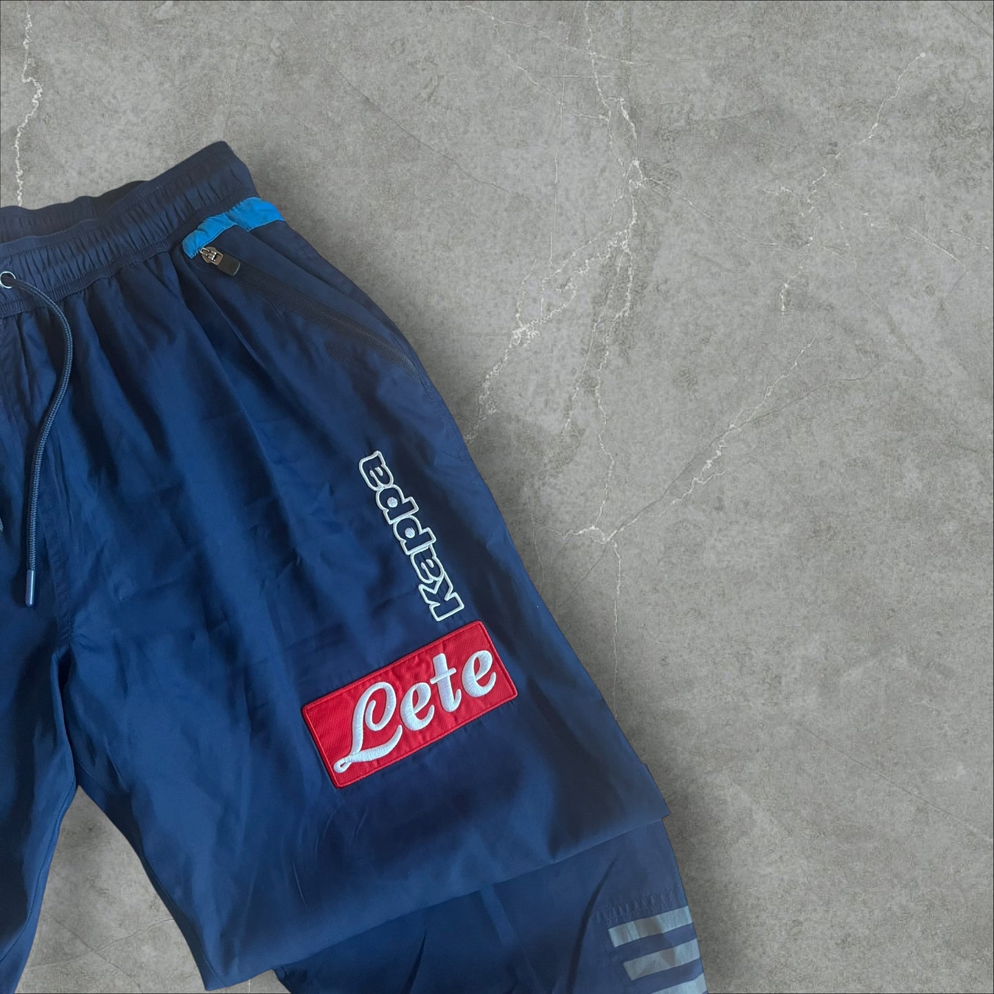 SSC Napoli Kappa Sponsors Tracksuit (blue) (L)