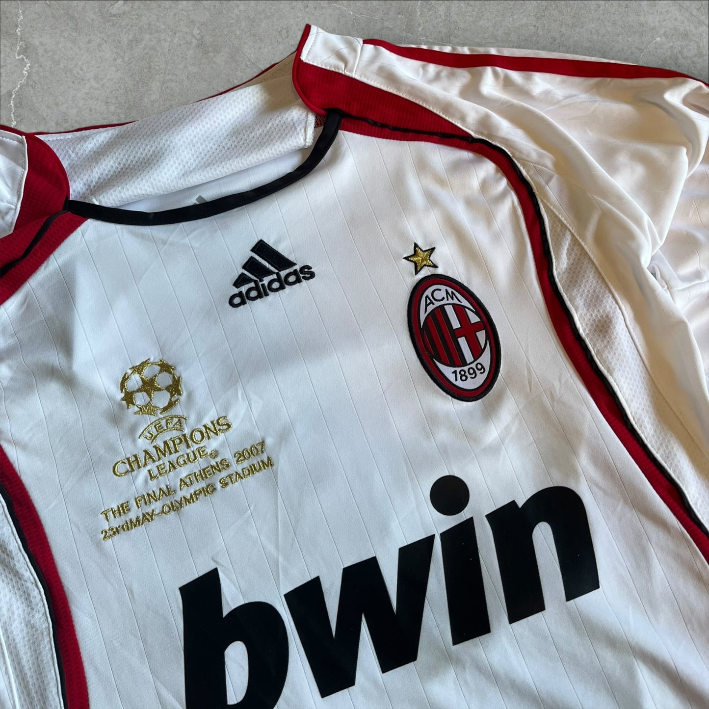 Adidas AC Milan Trikot 2007 Kaká #22 • Champions League Final (S)