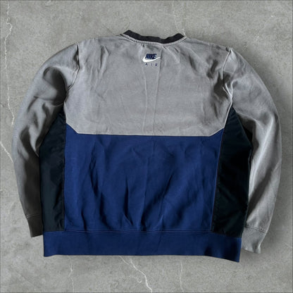 Nike Air Colorblock Crew (grey/navy) — 2014–2019 (L)