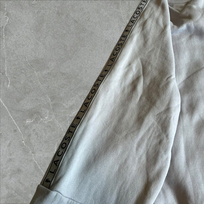 Lacoste Logo-Tape Crew (light grey) — 2012–2018 (L)