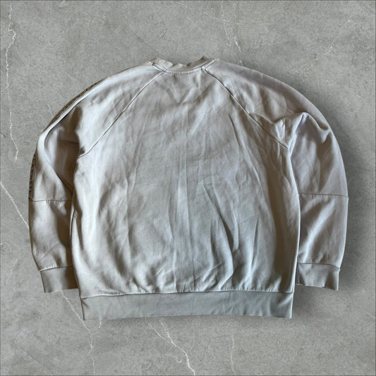 Lacoste Logo-Tape Crew (light grey) — 2012–2018 (L)