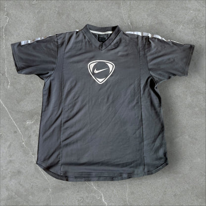 Nike Team Shield Jersey Shirt (grey) — 2002–2005 (L)