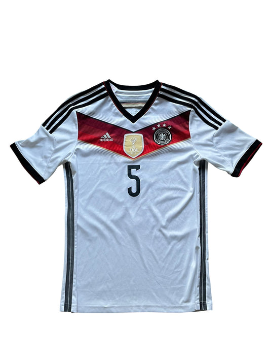 Adidas Deutschland Trikot 2014 • WM Champion Patch (S)