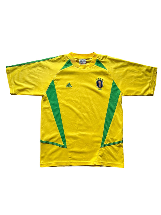 Adidas Brasilien Trikot Vintage Style • 90s Equipment Look (S)