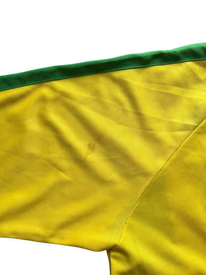 Adidas Brasilien Trikot Vintage Style • 90s Equipment Look (S)
