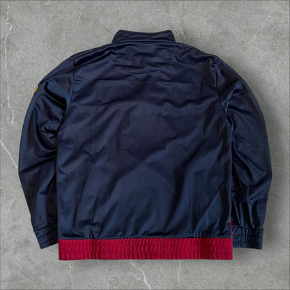 AS Roma Tracksuit Set (navy/burgundy) — 2007–2011 (L)