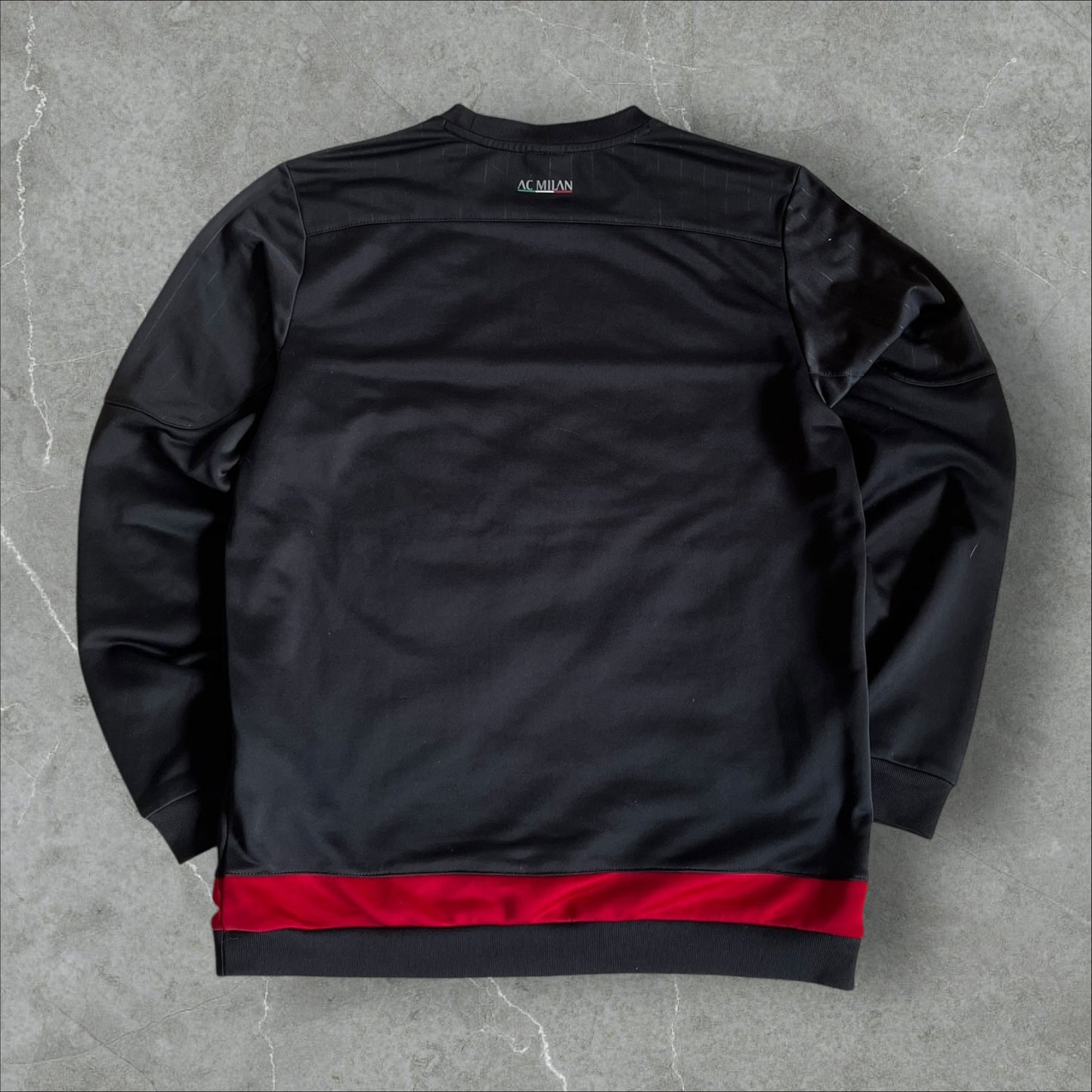 AC Milan adidas 3-Stripes Tracksuit (black) — 2010–2014 (M)