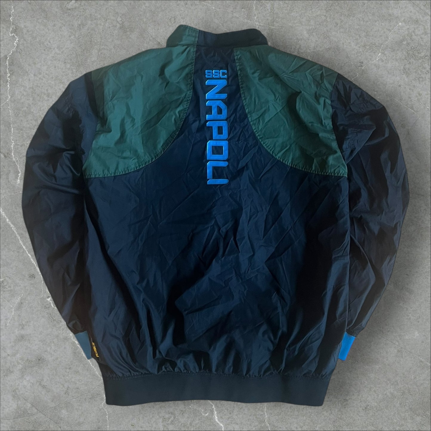 SSC Napoli Kappa Sponsors Tracksuit (navy/green)  (XL)