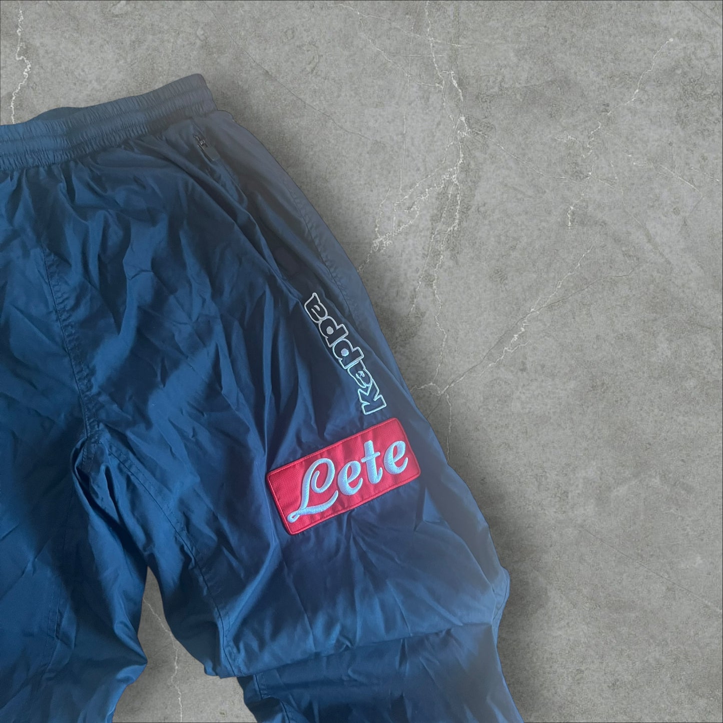 SSC Napoli Kappa Sponsors Tracksuit (navy/green)  (XL)