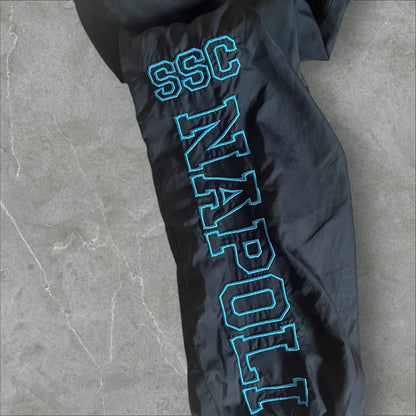 SSC Napoli Kappa Sponsors Tracksuit (black) (S)